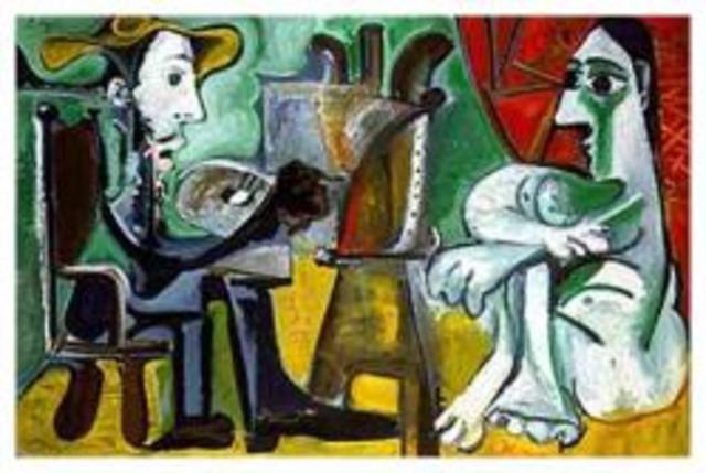 El pintor y la modelo (1963)