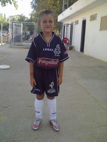 I started to play football