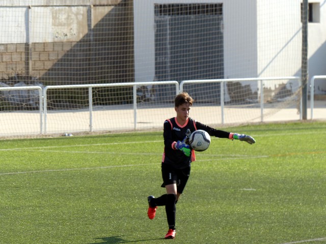 I stay in cadete category in football