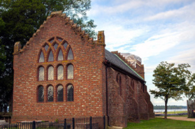 The Jamestown Church.In 1681.