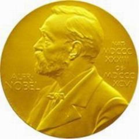 Recibe un premio nobel