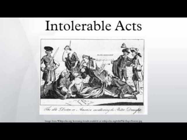 Intolerable Act