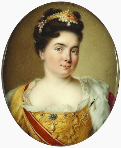 Peter marries Catherine I