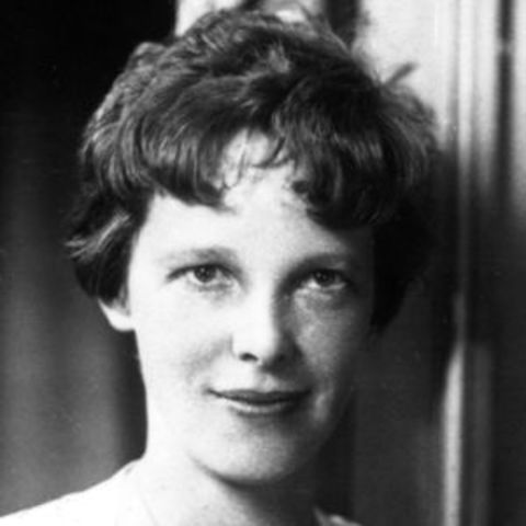 Amelia Earhart became the first woman to fly across the Atlantic