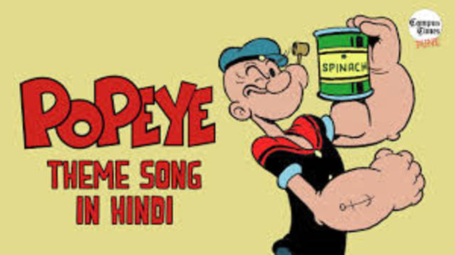 "Popeye" the sailor man