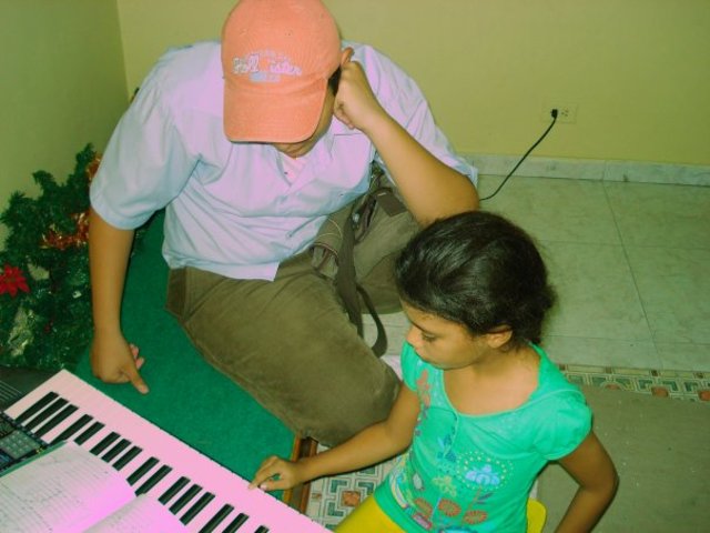 I resumed piano lessons.
