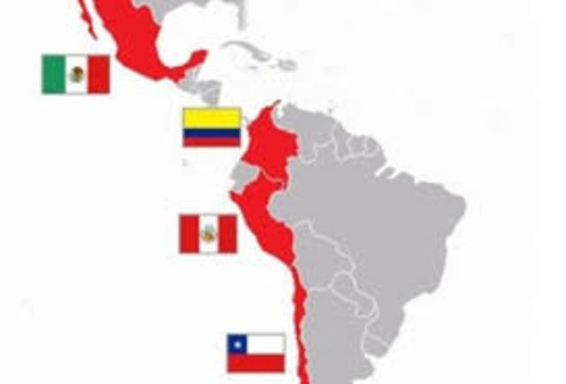 TLC México-Alianza del Pacífico, Colombia Chile y Perú