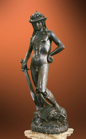 Donatello's Bronze Statue of David