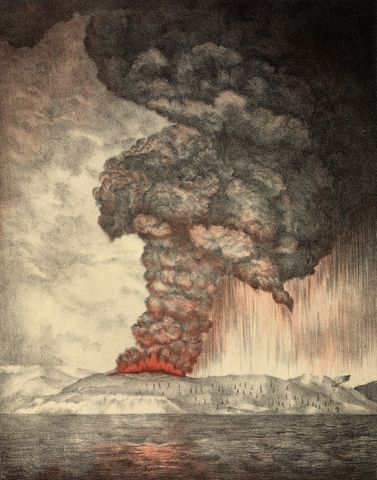 1883 Krakatoa Volcanic Collpase Event