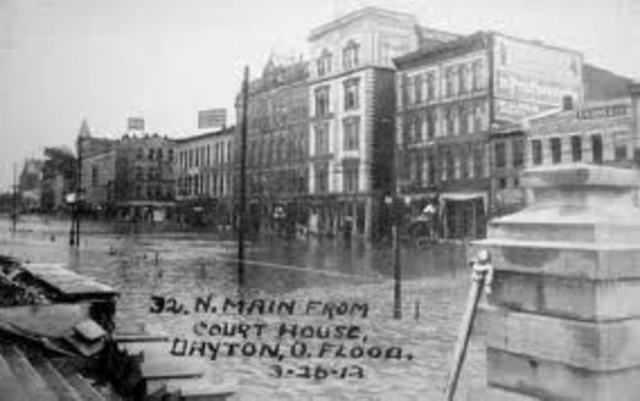 Miami River Basin flooded Dayton