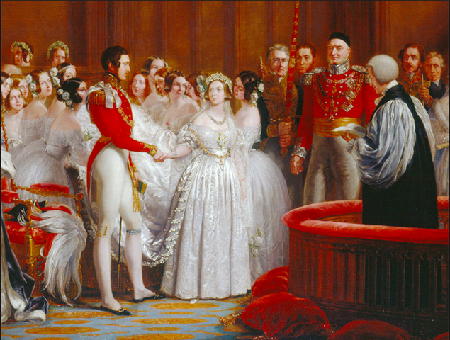Victoria marries Prince Albert