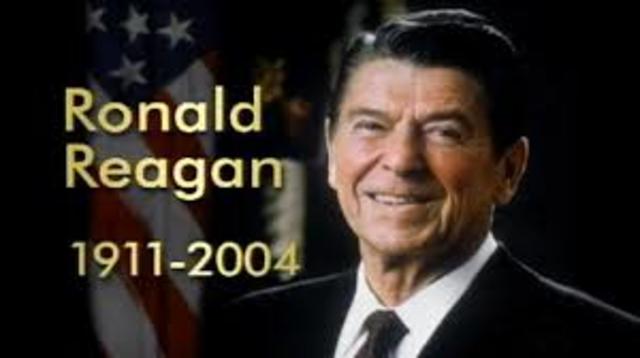 Ronald Reagan was Elected President ( Nov. 4, 1980)