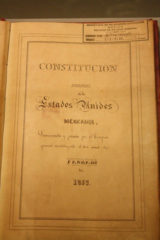 Constitución Política de la República Mexicana