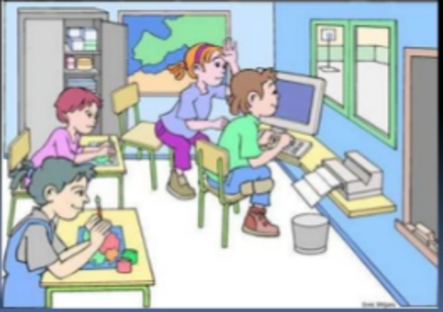 1. Presencial con TIC's