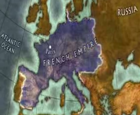 Napoleon’s Empire Collapses
