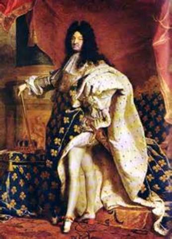 Louis XIV made the decision to get rid of the Edict of Nantes that granted protestants freedom of worship.