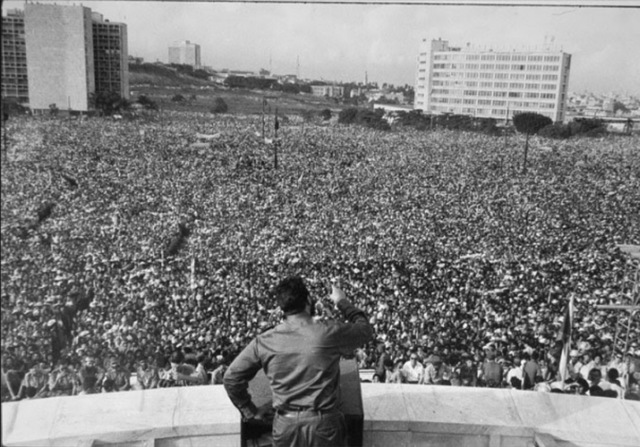 Castro Re-emerges Into the Public Eye