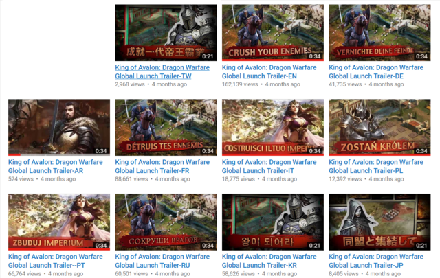 11 New Trailers Uploaded (11 Languages)