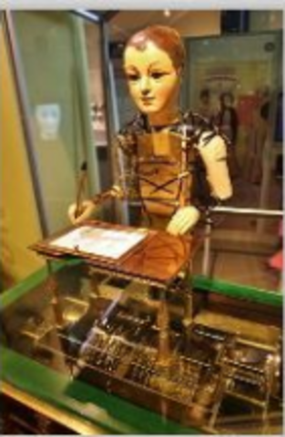 Automate dessinateur et écrivain de Maillardet