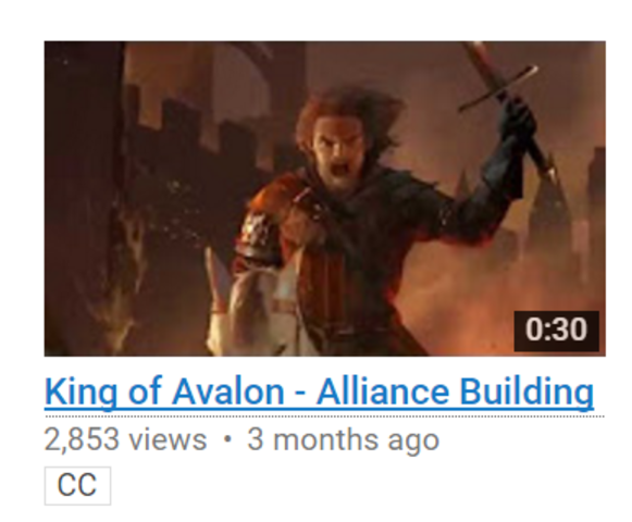 King of Avalon - Alliance Building
