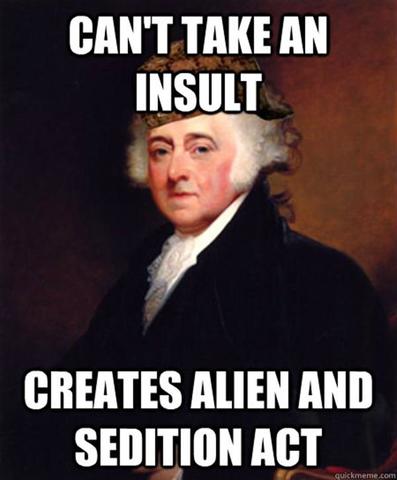 Alien and Sedition Acts Policy