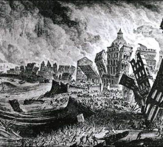 Lisbon Portugal Tsunami