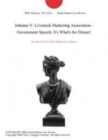 Johanns v. Livestock Marketing Association