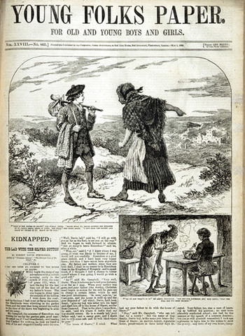 Davis (Davie) Balfour leaves his home at Essendean to seek his inheritance. He travels to the Cramond to the House of Shaws.