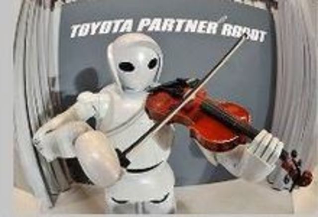 Robot violoniste (toyota)