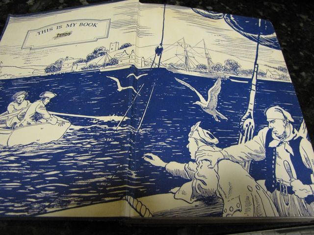 Davie is left on the Covenant (ship of Captain Elias Hoseason) by his Uncle Ebenezor.