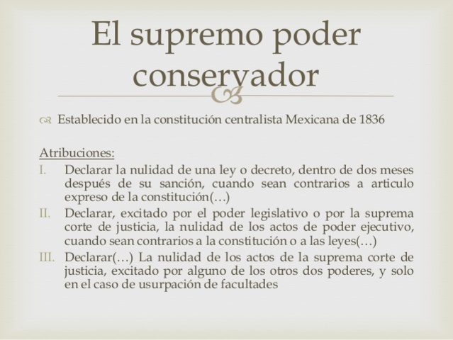 Supremo poder conservador