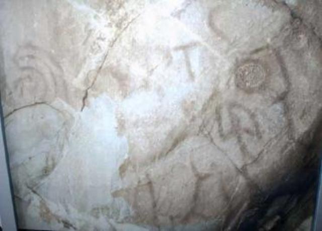 Pinturas calcolíticas de la Cueva de San José, Quintana de la Serena. 4000-5000 a.C