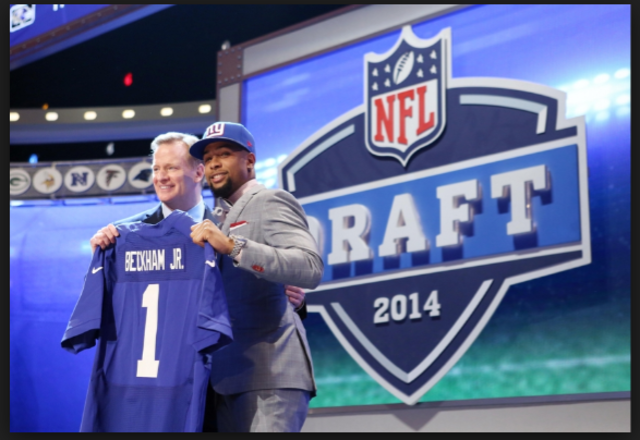 Odell gets drafted into the NFL