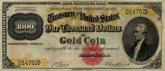 Gold Certificates