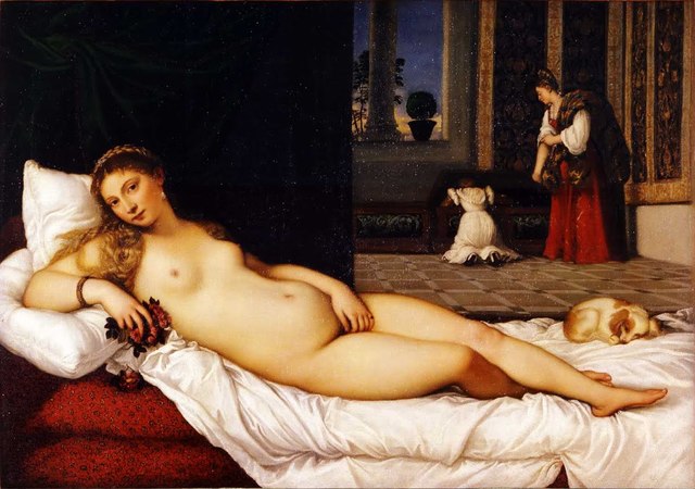 Titian created the Venus of Urbino