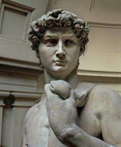 Michelangelo Sculpted David