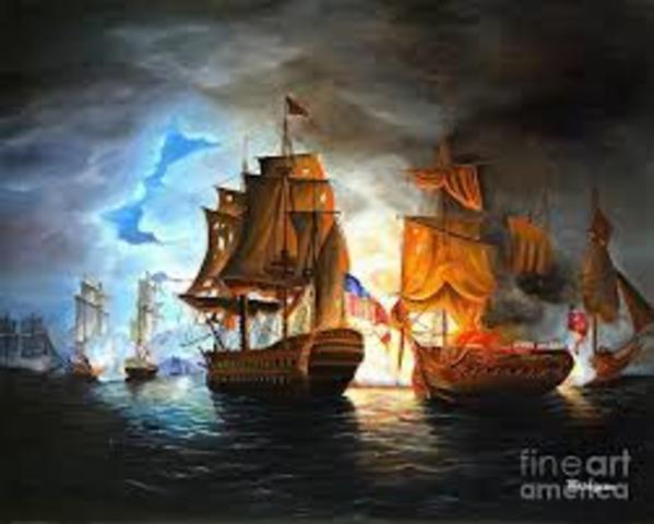 Battle of Bohomme Richard vs Serapis