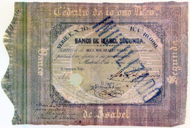 1844: Banco de Isabel II