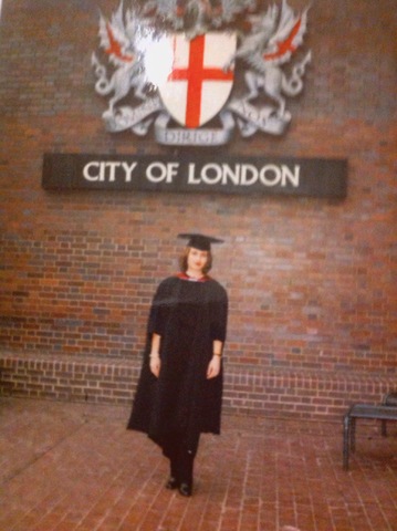 Graduation from the University of Westminster
