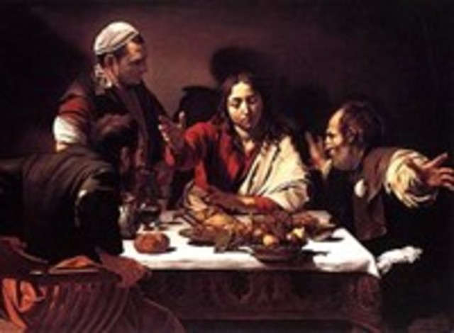 Baroque Art: Supper at Emmaus (1601)