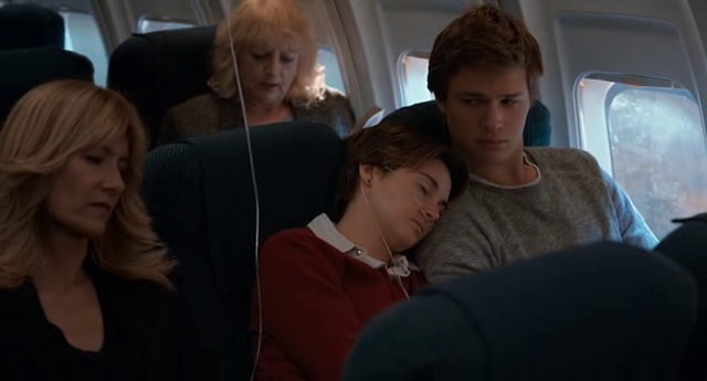 Augustus and Hazel fly to Amsterdam