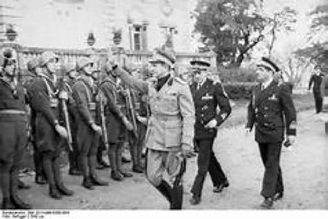 Germany and Italy's invasion of france