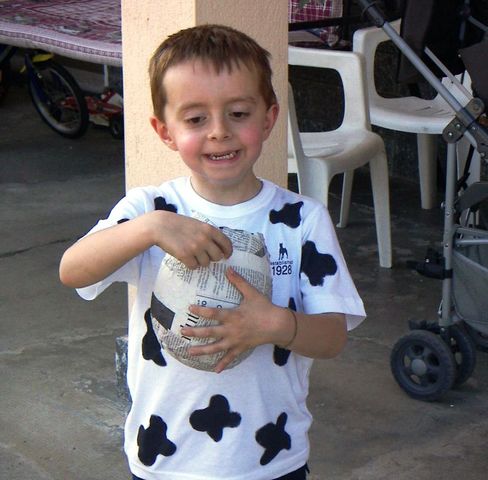 FIRST DAY OF KINDERGARTEN.