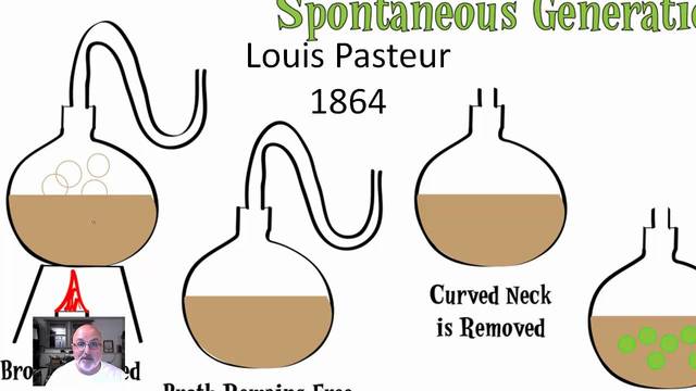 Louis Pasteur Refutes Spontaneous Generation