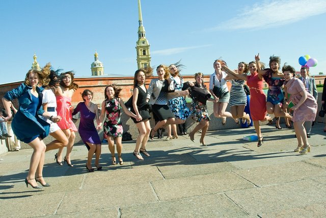 graduation from university