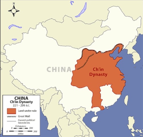 Beginning of the Ch'in dynasty