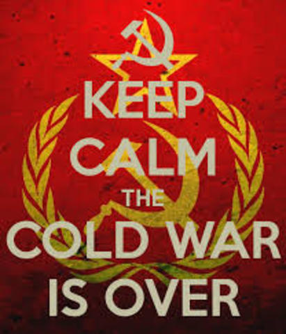 The Cold War ends