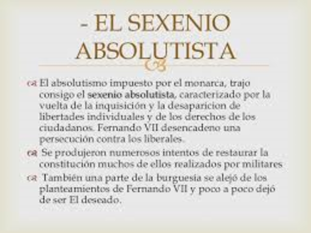 Sexenio absolutista