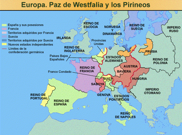 1648 Paz de Westfalia