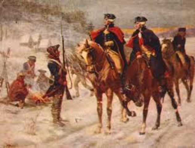 Winter At Valley Forge